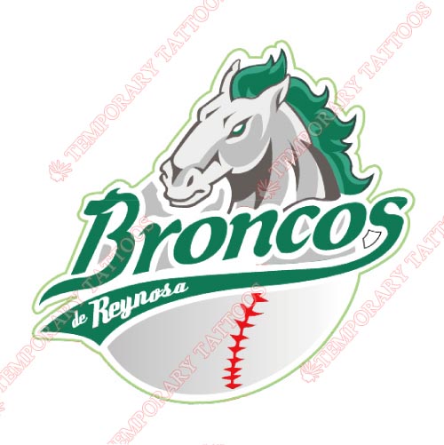 Reynosa Broncos Customize Temporary Tattoos Stickers NO.8058
